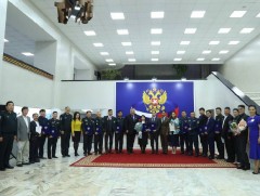 ОХУ-ын ГХЯ Чөлөөлөх дайны ялалтын 75 жилийн ойн эрдэм шинжилгээний хурал, үзэсгэлэнг зохион байгуу..