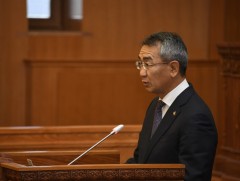 Чуулганы хуралдааны дэгийн тухай хуульд нэмэлт, өөрчлөлт оруулах тухай хуулийн төслийн анхны хэлэл..