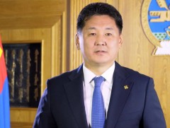 Монгол Улсын Ерөнхий сайд У.Хүрэлсүхийн мэндчилгээ