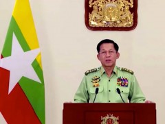 Мьянмарын зэвсэгт хүчний Ерөнхий командлагч олон нийтэд хандаж мэдэгдэл хийлээ 