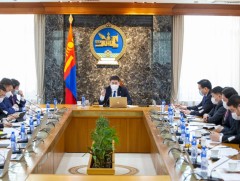 Засгийн газрын хуралдаан боллоо 