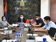 БНХАУ-ын Үндэсний эрүүл мэндийн хороотой хамтарсан цахим хурал боллоо