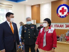 Шадар сайд С.Амарсайхан өнөөдөр Монголын Улаан Загалмайн нийгэмлэгт ажиллалаа