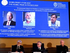 Нобелийн физикийн салбарын шагналыг Япон, Герман, Италийн гурван эрдэмтэн хүртлээ  