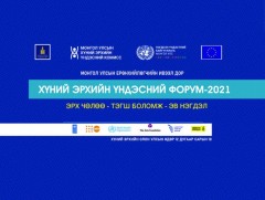 Хүний эрхийн Үндэсний форум- 2021