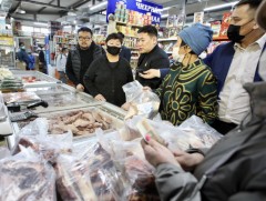 Ерөнхий сайд нөөцийн мах борлуулах цэгүүдийн үйл ажиллагаатай танилцлаа