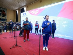 Үндэсний шигшээ багийн дасгалжуулагч, тамирчид тангараг өргөв