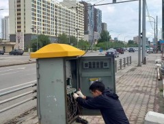 Есөн уулзварын гэрлэн дохионы цахилгааны кабельд гэмтэл гарчээ 