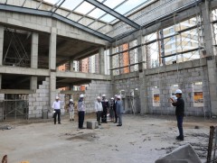 Аялал жуулчлалын салбарын мэргэжил сургалт үйлдвэрлэлийн төвийн барилгын ажил 40 хувийн гүйцэтгэлт..