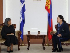 ДЭМБ-ын Монгол Улс дахь Суурин төлөөлөгч, доктор Эскаланте Сокоротыг хүлээн авч уулзлаа