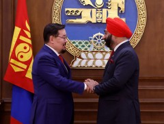 Г.Занданшатар: Элчин сайд М.П.Сингх манай хоёр улсын найрсаг харилцаа, хамтын ажиллагааг шинэ шата..