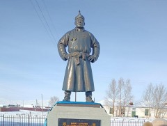 Монгол Улсын начин Б.Хүрэлбаатар агсны гэрэлт хөшөө төрөлх нутагтаа сүндэрлэлээ