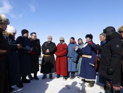 ЗГХЭГ-ын дарга Д.Амарбаясгалан Говь-Алтай, Завхан аймгийн хаваржилт хүндэрсэн сумдад ажиллалаа