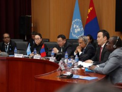 Монгол Улсын Засгийн газар, НҮБ-ын хамтарсан удирдах хорооны хуралдаан болов