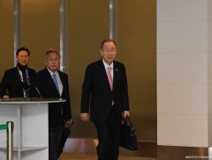 НҮБ-ын найм дахь Ерөнхий нарийн бичгийн дарга асан Бан Ги Мүн Монголд ирлээ