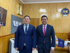 АНУ-аас Монгол Улсад суугаа Элчин сайд Ричард Буанганг хүлээн авч уулзав