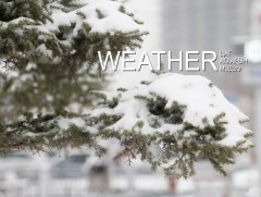 ЦАГ АГААР: Улаанбаатарт цас орж, цасан шуурга шуурна