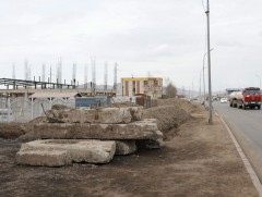 Хотын гол магистрал зам дагуух нийтийн эзэмшлийн зам, талбайг чөлөөлөх ажил өнөөдрөөс эхэллээ