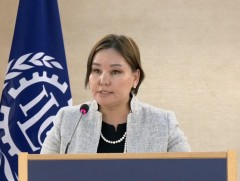Олон улсын хөдөлмөрийн бага хуралд оролцож байна 