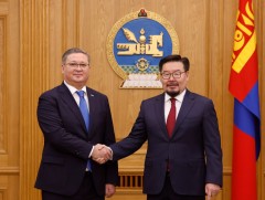 Ерөнхий сайд Г.Занданшатарт Казахстан Улсын Шадар сайд бөгөөд Гадаад хэргийн сайд бараалхлаа
