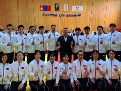 Өсвөр, залуучуудын Ази тивийн аварга шалгаруулах тэмцээнд оролцох багт шигшээ багийн хувцас гардуу..