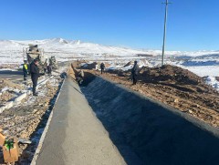 Морингийн давааны замаас “Барилгын хатуу хог хаягдал дахин боловсруулах үйлдвэр” хүртэлх 1.5 км ав..