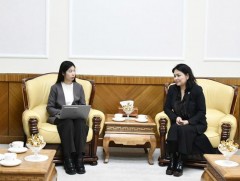 УИХ-ын гишүүн Д.Энхтуяа ЖАЙКА-ийн Монгол дахь төлөөлөгчийн газрын Суурин төлөөлөгч Араи Ринатай уу..