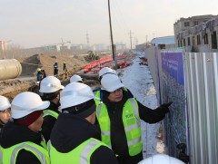 Х.Нямбаатар: Хоёр сарын хугацаанд бохир усны “Туул-1” коллекторын 1.6 км шугамыг угсарлаа