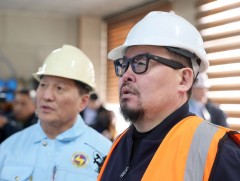 Г.Занданшатар “Өвлийн оргил ачааллын үед зуухын цехийнхэн, засварчид, гагнуурчид өндөр ачаалалтай ..