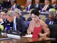 “Чухал ашигт малтмалын асуудлаарх сайд нарын түвшний олон улсын уулзалт”-д оролцов