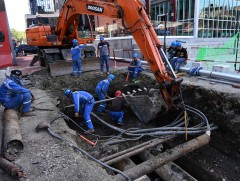 Улаанбаатарын төв магистраль 16 гол шугамыг тавдугаар сарын 15-наас наймдугаар сарын 25-ны хооронд..