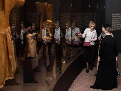  “Чингис хааны үр сад Оросууд ба даян дэлхий” үзэсгэлэн оросын холбооны улсын москва хотын кремлий..