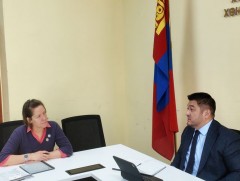 Техникийн хамтын ажиллагааны хөтөлбөрийн төслийн багийн гишүүдийг хүлээн авч уулзав
