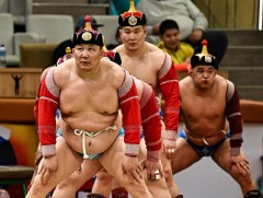 “Алтан цом”-ын барилдаанд Хамаг монгол баг гуравдугаар байрт шалгарчээ