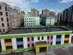 Баянзүрх дүүргийн 15 дугаар хорооны 122 дугаар цэцэрлэгийн өргөтгөлийн барилгыг улсын комисс хүлээ..