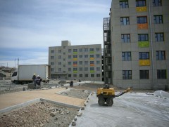 Шархад дэд төвийн эхний ээлжийн 338 айлын орон сууцны барилгын ажил 78 хувьтай үргэлжилж байна