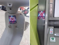 Сэжиг бүхий QR код, бичиглэл байрлуулжээ 
