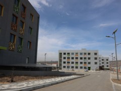 Баянхошуу дэд төвийн “Ногоон орон сууц” төслийн 226 айлын орон сууцны барилгын ажил 85 хувьтай үрг..
