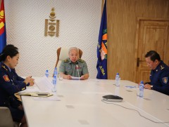 Хангайн бүсийн гамшгийн эрсдэлийг бууруулах орон нутгийн зөвлөлийн гишүүдтэй цахим хурал хийлээ