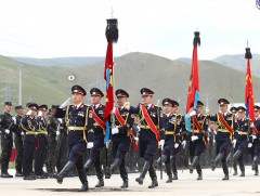 Хугацаат цэргийн алба хаагчдын тангараг өргөх ёслолын арга хэмжээ боллоо